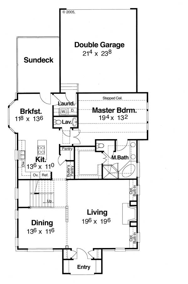 First Floor image of Fairfax House Plan
